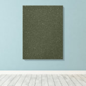 Moss Green Noise Texture Stretched Canvas Afdruk (Insitu (Houten vloer))