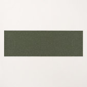 Moss Green Noise Texture Yoga Mat –  (Voorkant (horizontaal))