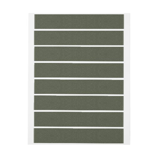 Moss Green Noise Wraparound Label – (Vel)