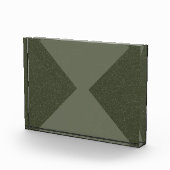 Moss Green omgekeerd x acryl fotoblok (Rechts)