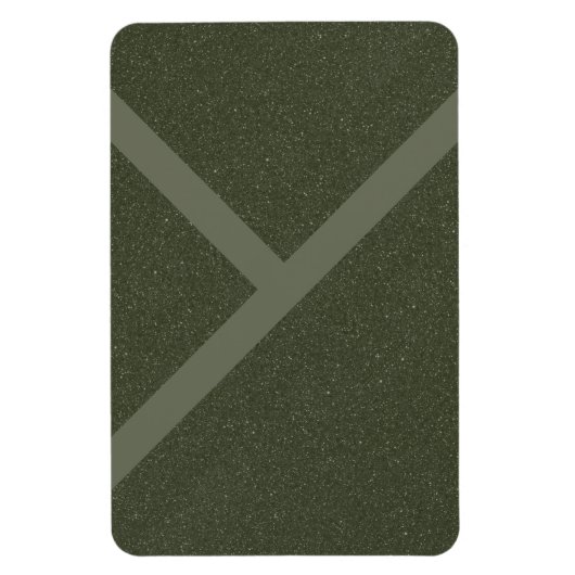Moss Green Op Maat Gemaakt Magneet Met Structuur – (Verticaal)