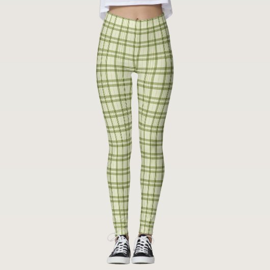 Moss Green Play Leggings (Voorkant)