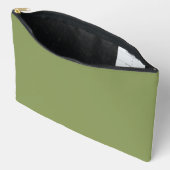 Moss Green Solid Color Etui (Open)