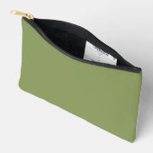 Moss Green Solid Color Etui (Open)