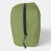Moss Green Solid Color Toilettasje (Rechts)