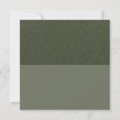 Moss Green Speckle Flat Note Kaart –  Notitiekaartje (Voorkant)