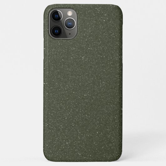 Moss Green Speckle iPhone Case (Achterkant)