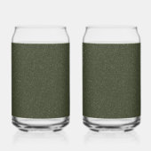  Moss Green Speckled Drinkware Set Blikvorm Glas (Achterkant)