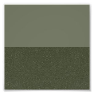 Moss Green Split Aangepaste Fotovergroting Foto Afdruk