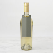 Moss Green Split Bottle Hanger Label –  (Op fles)