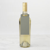 Moss Green Split Bottle Hanger Label – Aangepast (Op fles)