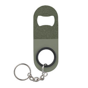 Moss Green Split Bottle Opener Sleutelhanger (Aang Mini Flessenopener