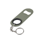 Moss Green Split Bottle Opener Sleutelhanger (Aang Mini Flessenopener (Achterkant Gekanteld)