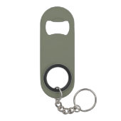 Moss Green Split Bottle Opener Sleutelhanger (Aang Mini Flessenopener (Achterkant)