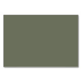 Moss Green Split Design Tafelkaart – Aanpasbaar Kaart (Achterkant)
