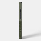 Moss Green Split iPhone 14 Hoesje aanpassen (Achterkant / Links)