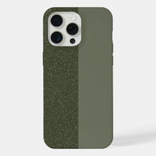 Moss Green Split iPhone 15 Pro Max Hoesje (Aangepa
