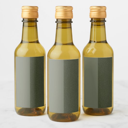 Moss Green Split Label –  Wijn Etiket (Flessen)