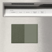 Moss Green Split Ontwerpmagneet () Magneet (Insitu (Vaatwasser))