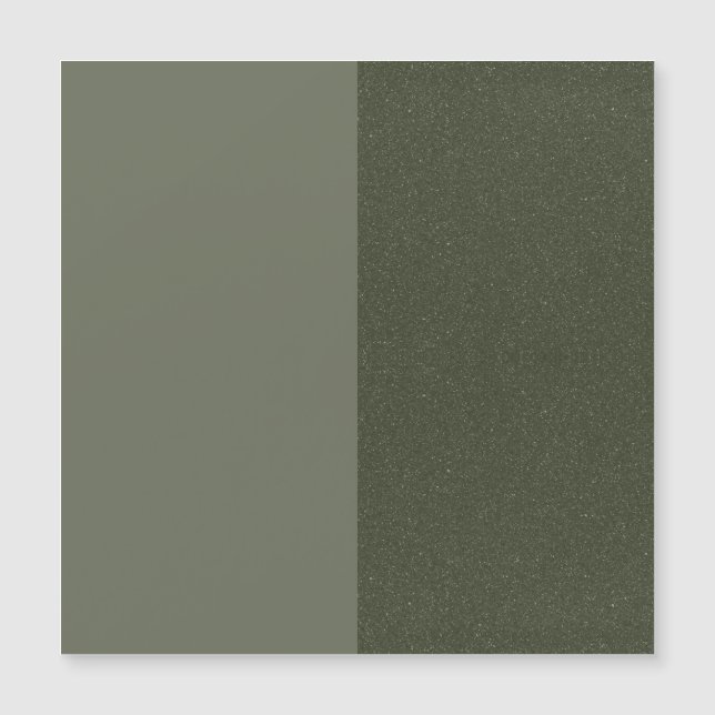 Moss Green Split Panel Magnetische Kaart –  (Voorkant)