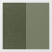 Moss Green Split-Panel Window Cling – Raamsticker (Vel)