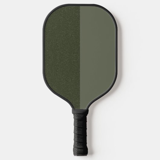 Moss Green Split Pickleball Paddle - (Voorkant)