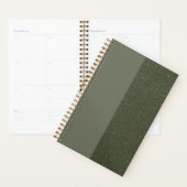  Moss Green Split Planner (Display)