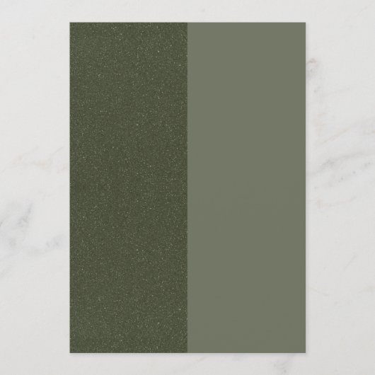 Moss Green Split Texture Flat Program – Aanpassen Programmakaart (Voorkant)