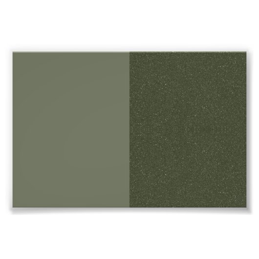 Moss Green Split Texture Poster Afdrukken – Aanpas (Voorkant)