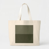 Moss Green Split Textuur Canvas tas -  (Voorkant)