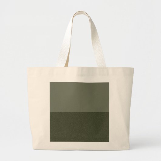 Moss Green Split Textuur Canvas tas -  (Voorkant)