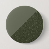 Moss Green Split Textuur Custom Button (Voorkant)
