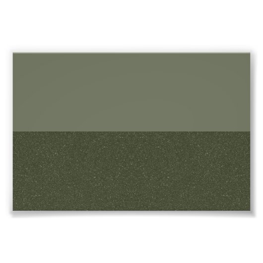 Moss Green Split Textuur Fotovergroting Ontwerp Foto Afdruk (Voorkant)