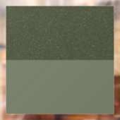 Moss Green Split Window Cling – Aangepast Raamsticker (Vel 2)
