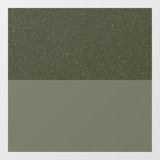 Moss Green Split Window Cling – Aangepast Raamsticker (Vel)