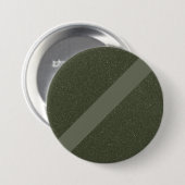 Moss Green Stripe Textured Pinback Button (Voorkant /achterkant)