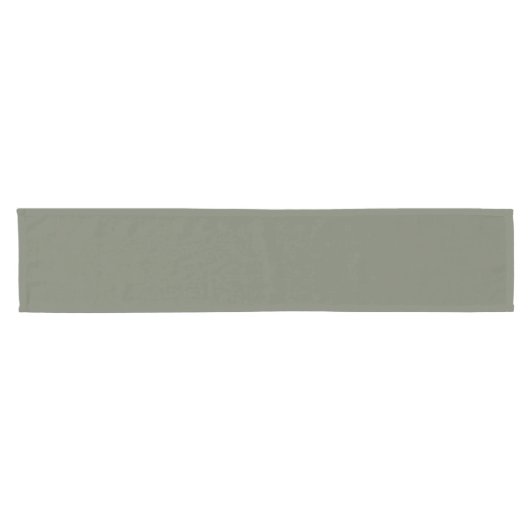Moss Green Table Runner – Classic Korte Tafelloper (Horizontaal)