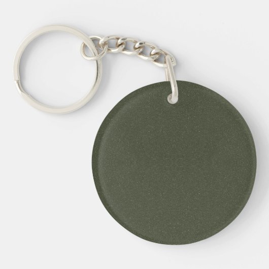 Moss Green Texture Acryl Sleutelhanger – (Voorkant)