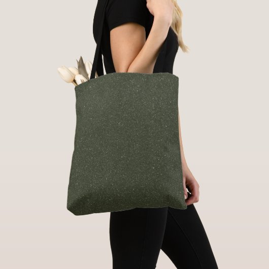 Moss Green Textured Custom Tas (Dichtbij)