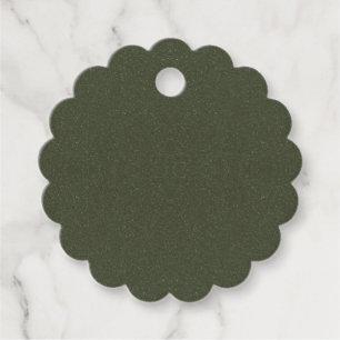 Moss Green Textured Favoriet Tag Blank –  Bedankjes Labels