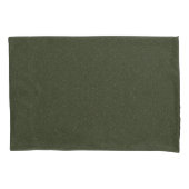 Moss Green Textured Kussensloop -  (Voorkant)