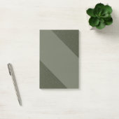 Moss Green Textured Post-It Notes (Kantoor)