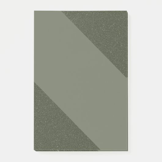 Moss Green Textured Post-It Notes (Voorkant)