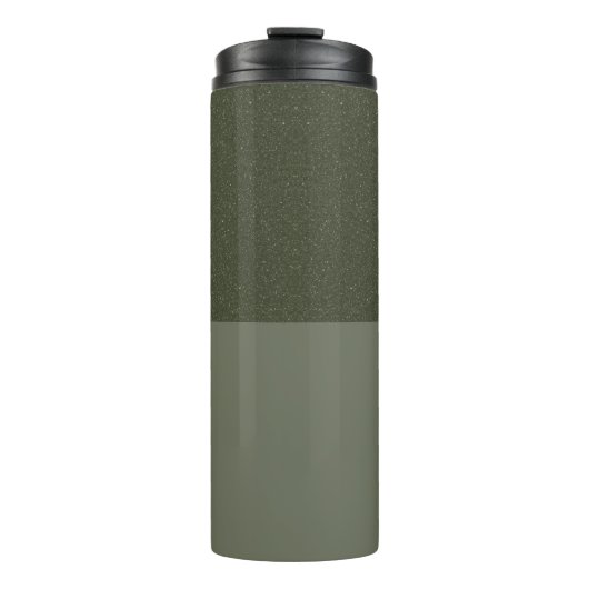 Moss Green Textured Split Tumbler - Thermosbeker (Voorkant)