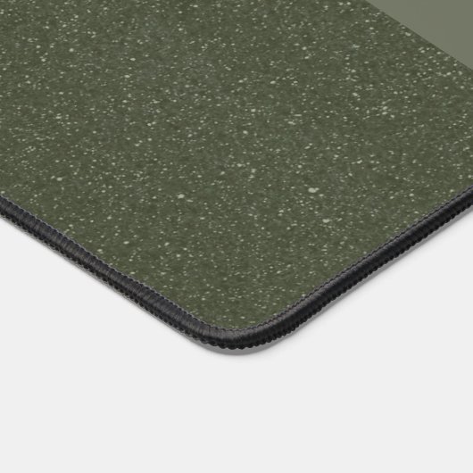Moss Green Two-Tone Desk Mat –  (Hoek)