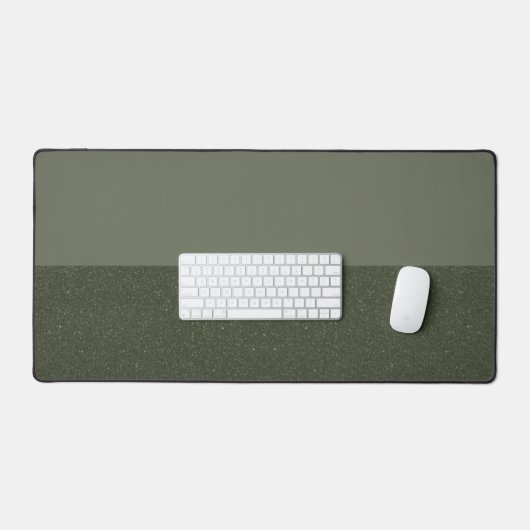 Moss Green Two-Tone Desk Mat – (Keyboard & Muis)