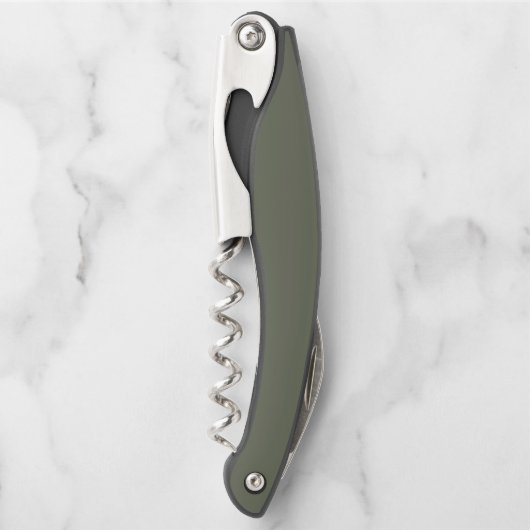 Moss Green Wine Kurkentrekker -  (Voorkant)