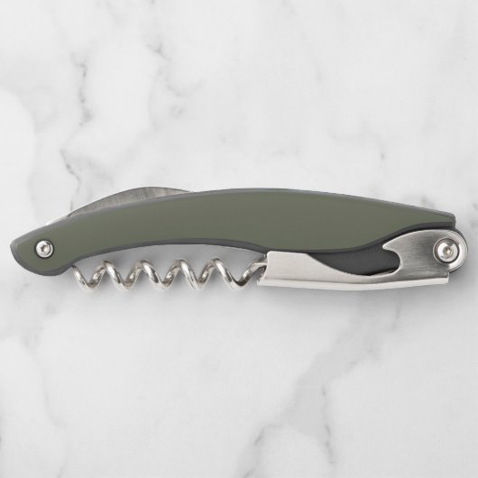 Moss Green Wine Kurkentrekker - (Achterkant)