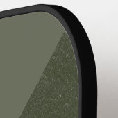 Moss Green Zigzag Custom Pickleball Paddle (Links Detail)