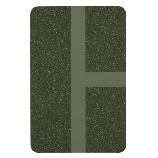 Moss Grid Pattern Custom Magnet – Magneet (Verticaal)